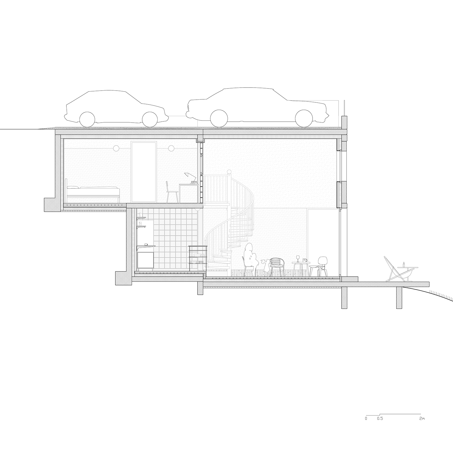 Associati Architectes EPFL SIA Genève. Associati sàrl, Christophe Alhanko, Loris Guillard, Mikaël Sachs. 