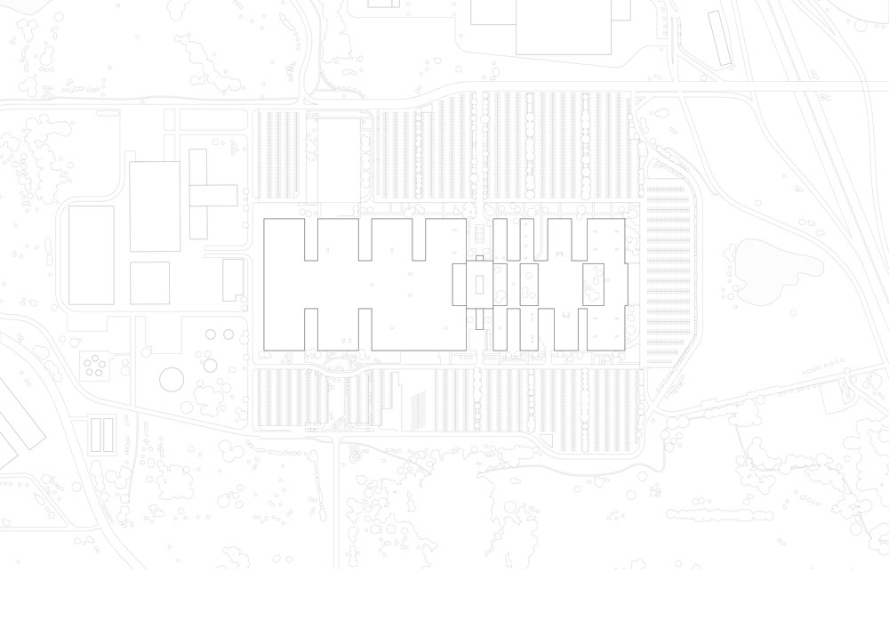 Associati Architectes EPFL SIA Genève. Associati sàrl, Christophe Alhanko, Loris Guillard, Mikaël Sachs. IBM Manufacturing and Administrative Center 1956-1958 Rochester, Minnesota US - Eero Saarinen