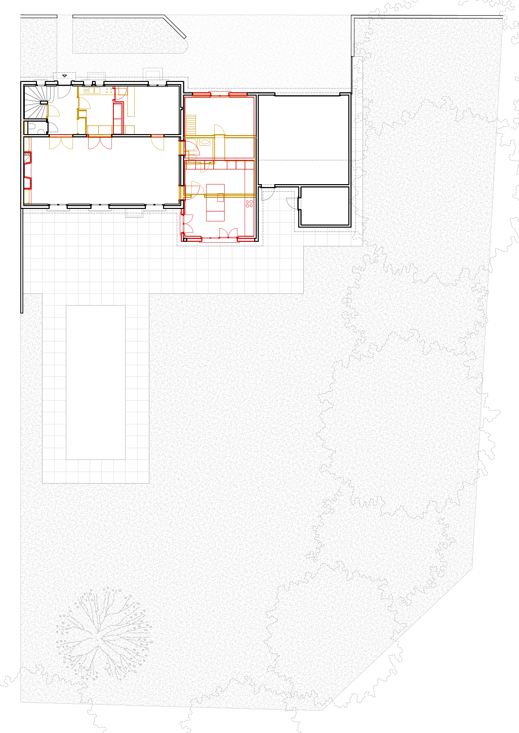 Associati Architectes EPFL SIA Genève. Associati sàrl, Christophe Alhanko, Loris Guillard, Mikaël Sachs. Floor plan