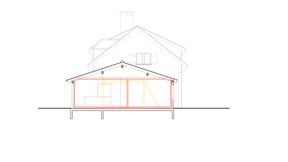 Associati Architectes EPFL SIA Genève. Associati sàrl, Christophe Alhanko, Loris Guillard, Mikaël Sachs. House renovation Villa Geneva Architecture 